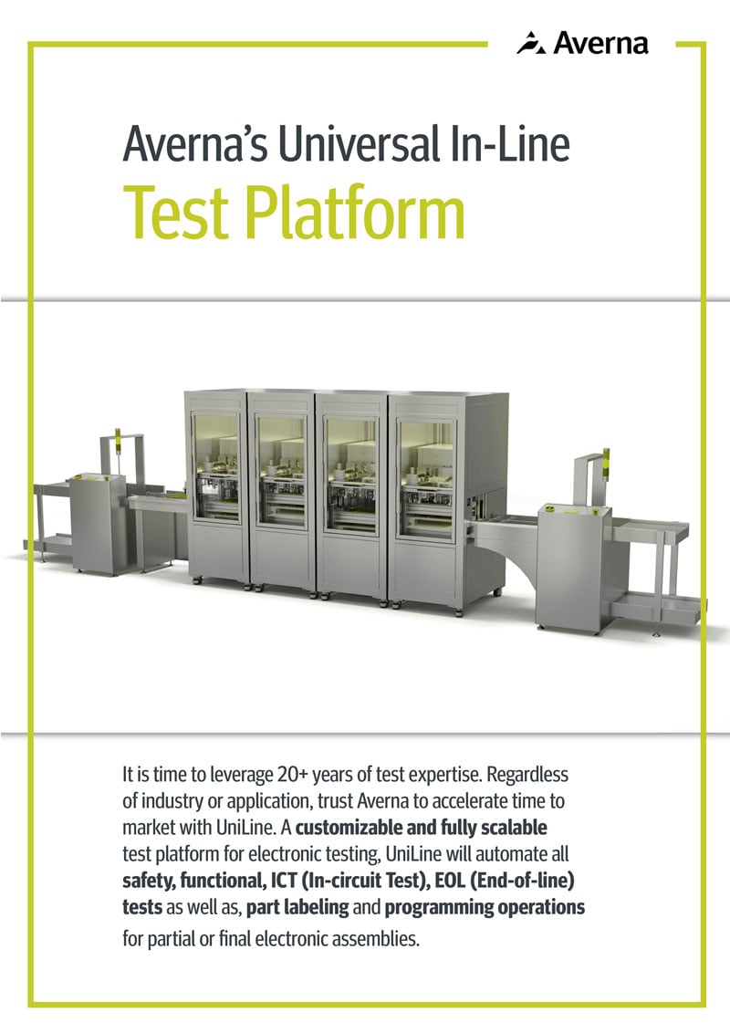 Cover for Brochure about UniLine Platform