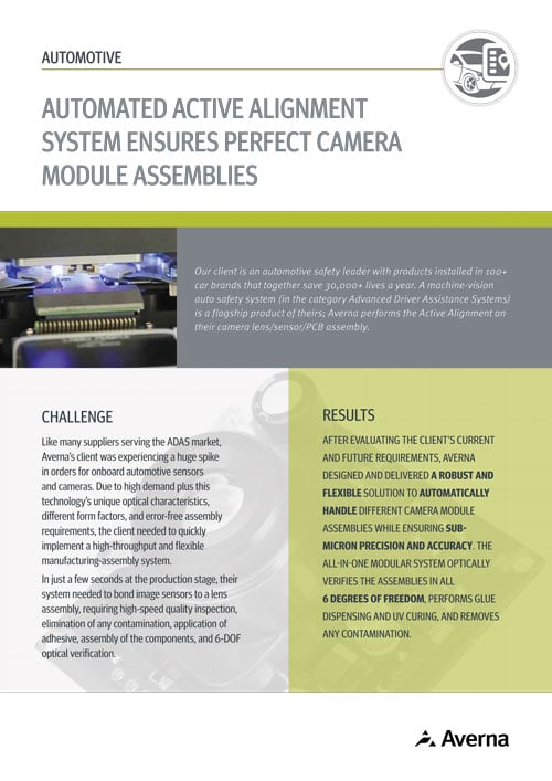 Cover of Case Study for Active Alignment