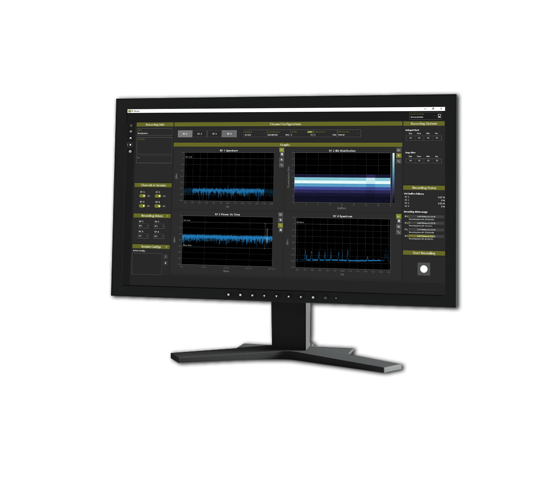 RF Studio with Capture Recording