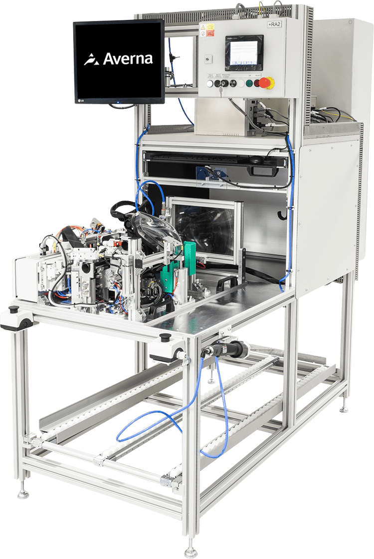 Freigestellte Testplattform für Scheinwerfer