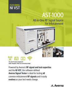 AST-1000 All-in-One RF-Signalquelle für Infotainment